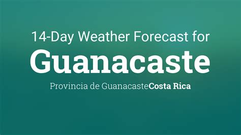 wetter in costa rica|14 Day Weather Costa Rica